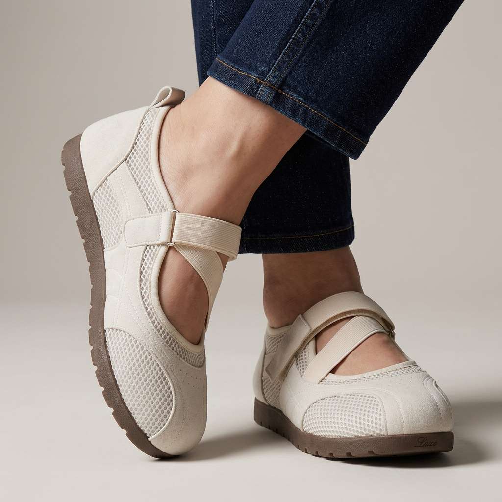 Cloud-Step Mesh Sneakers