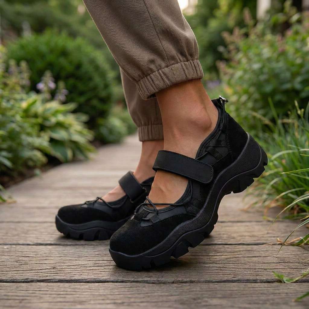 Adjustable Strap Comfort Loafers