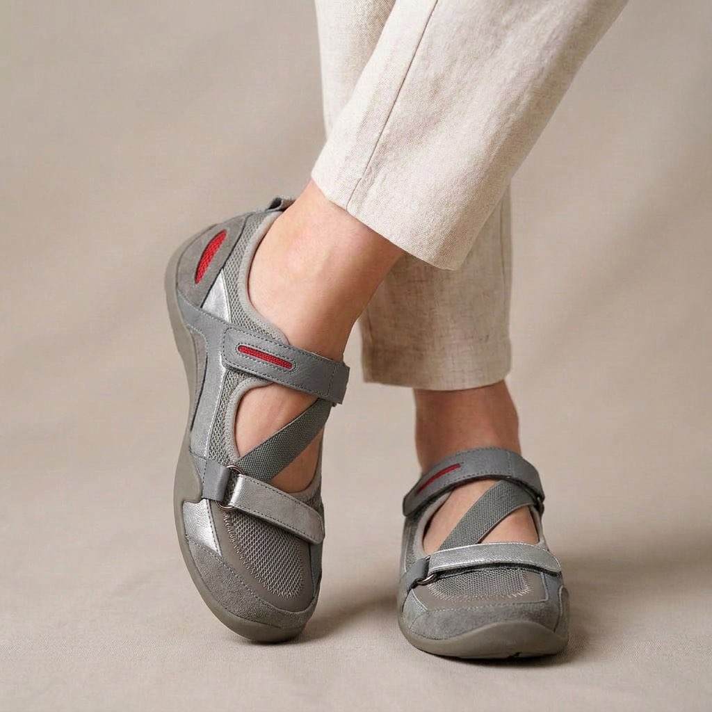 Comfort-Walk Mesh Sneakers