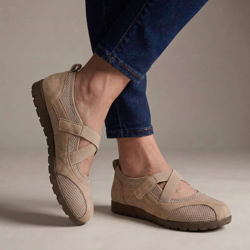 Cloud-Step Mesh Sneakers