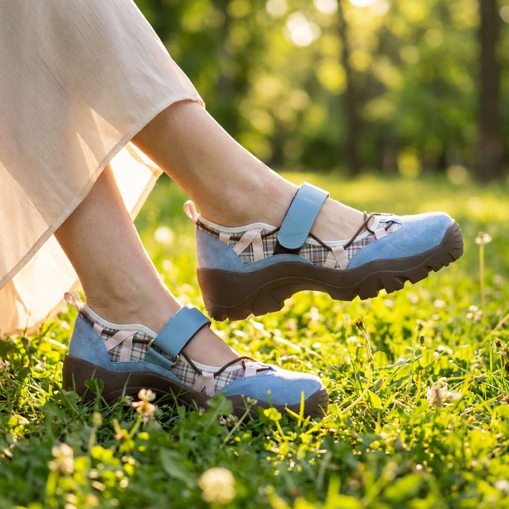 Adjustable Strap Comfort Loafers