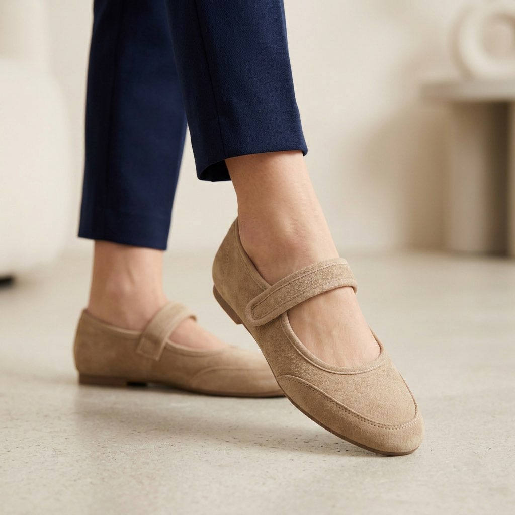 Comfort Mary Jane Flats