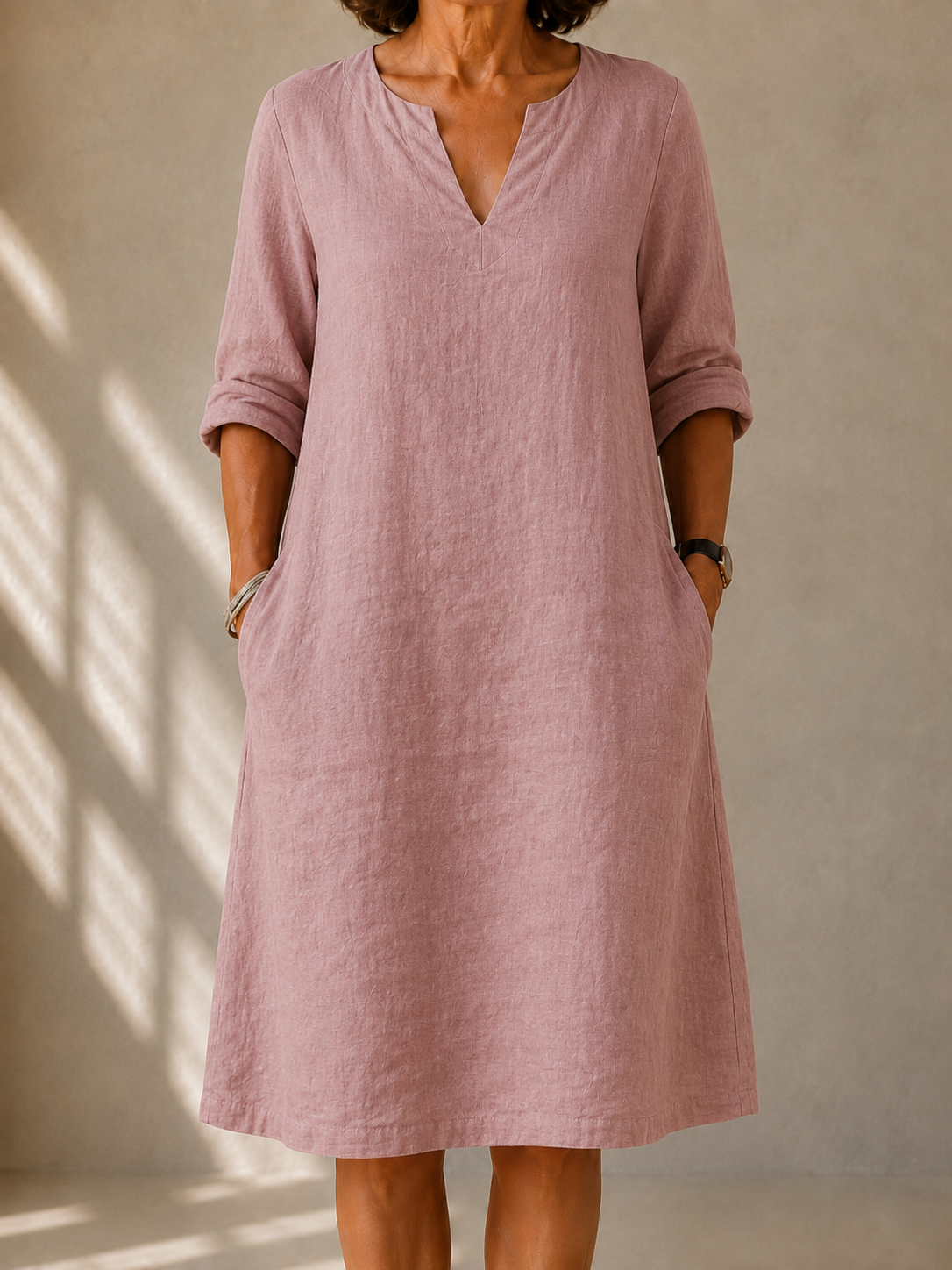Nora Flowing A-Line Dress