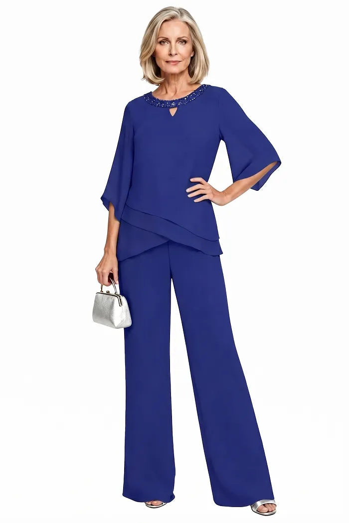 Formal pant set - Royal Blue